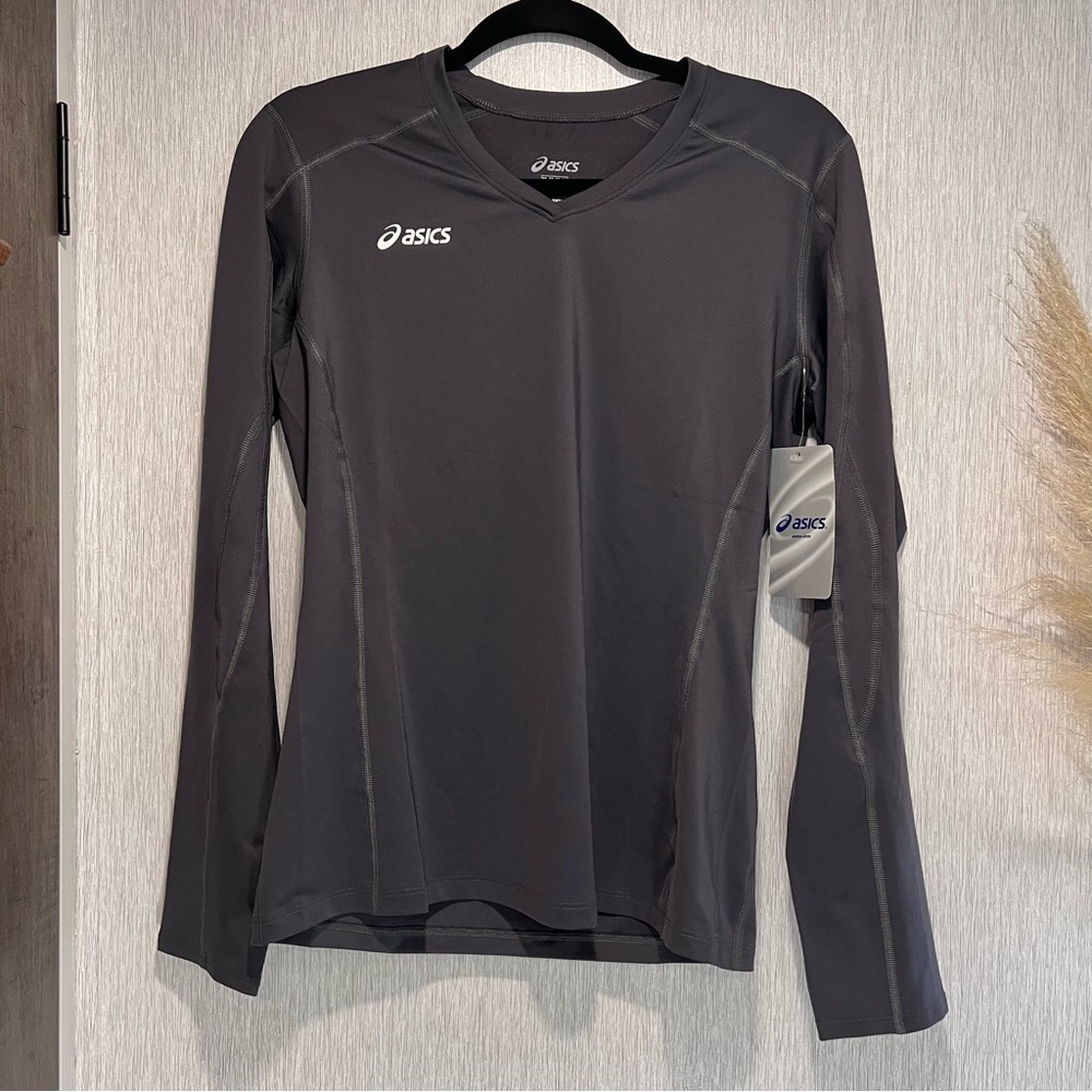 ascis Athletic V-neck long sleeve shirt